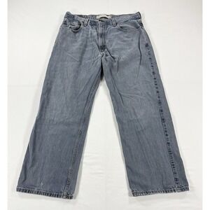 Levi's 569 Loose Straight Fit Static Wash Jeans Grunge Street Y2K Men's 37x28